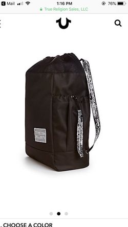 True religion Drawstring bag