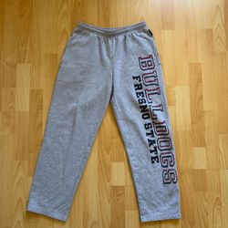 Vintage JanSport Fresno State Bulldogs baggy sweats, men’s size small
