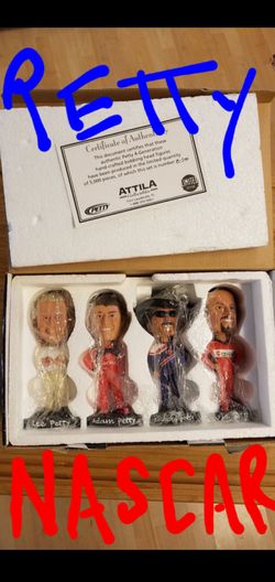 Four piece NASCAR Collection MINT with COA & dozens more items posted here