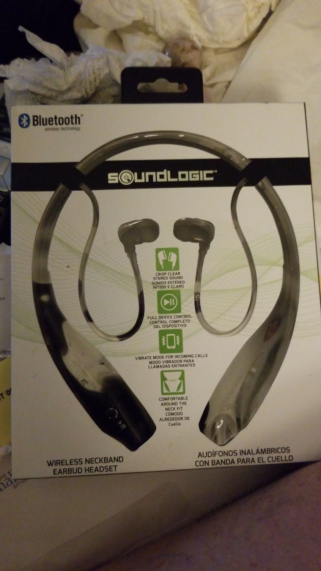 Soundlogic wireless around the neck headset sales