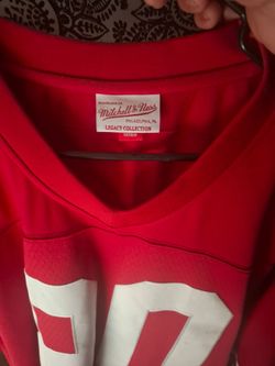 Mitchell & Ness Legacy Collection Red Jersey