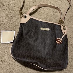 Large Michael Kors monogram handbag