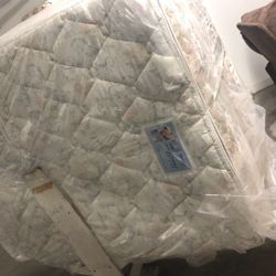 Good Condition Very Clean, Comfortable Queen Size Mattress, And Box 