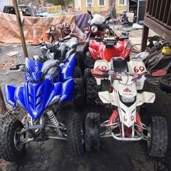 Quads for sale atv Yamaha honda Suzuki