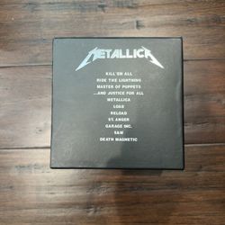 Metallica Japanese CD Collection
