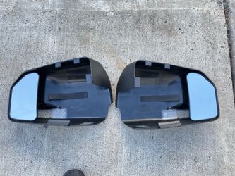 Pair of Snap & Zap towing mirrors fits 15-20 Ford F-150