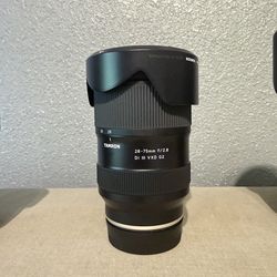 Tamron 28-75mm Sony E Mount Lens