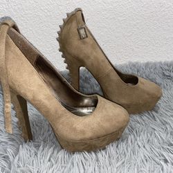 Edgy stylish heels