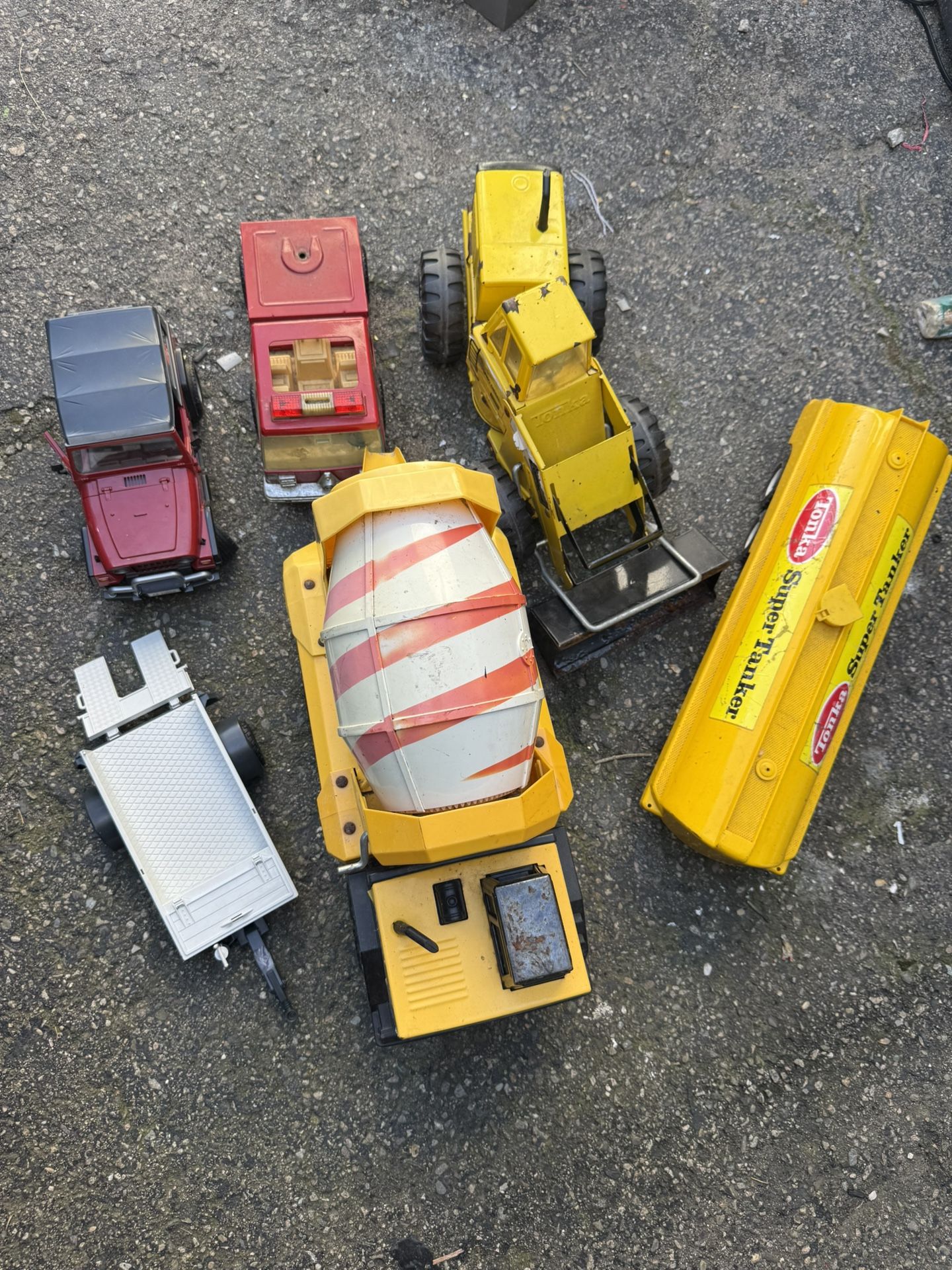 Vintage Toy Trucks MUST TAKE ALL