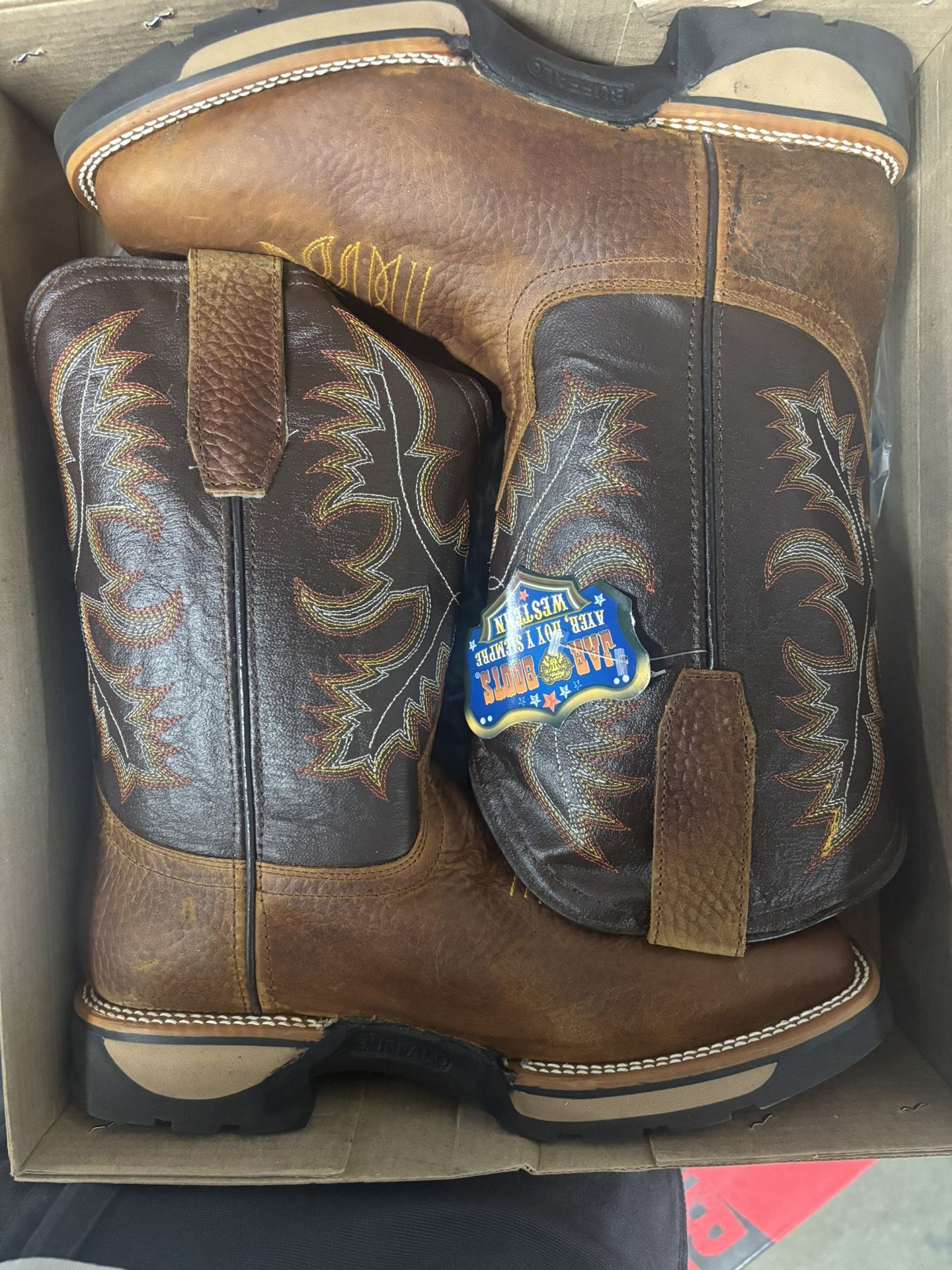 Jar Boots Soft Toe Work Boots Size 9.5