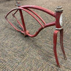 Schwinn Bmx Frame And Fork Vintage 