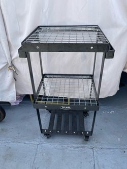 Titan Great Outdoors 3-Tier Barbecue Prep Station and Grill Accessory 23”1/2W x 18”D x 39”H in Good Condition $50 Firm on Price