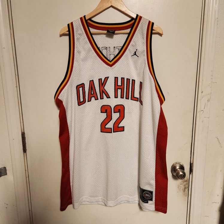 Carmelo Anthony Oak Hill Academy Throwback White Jersey #22 XXL Jordan Brand