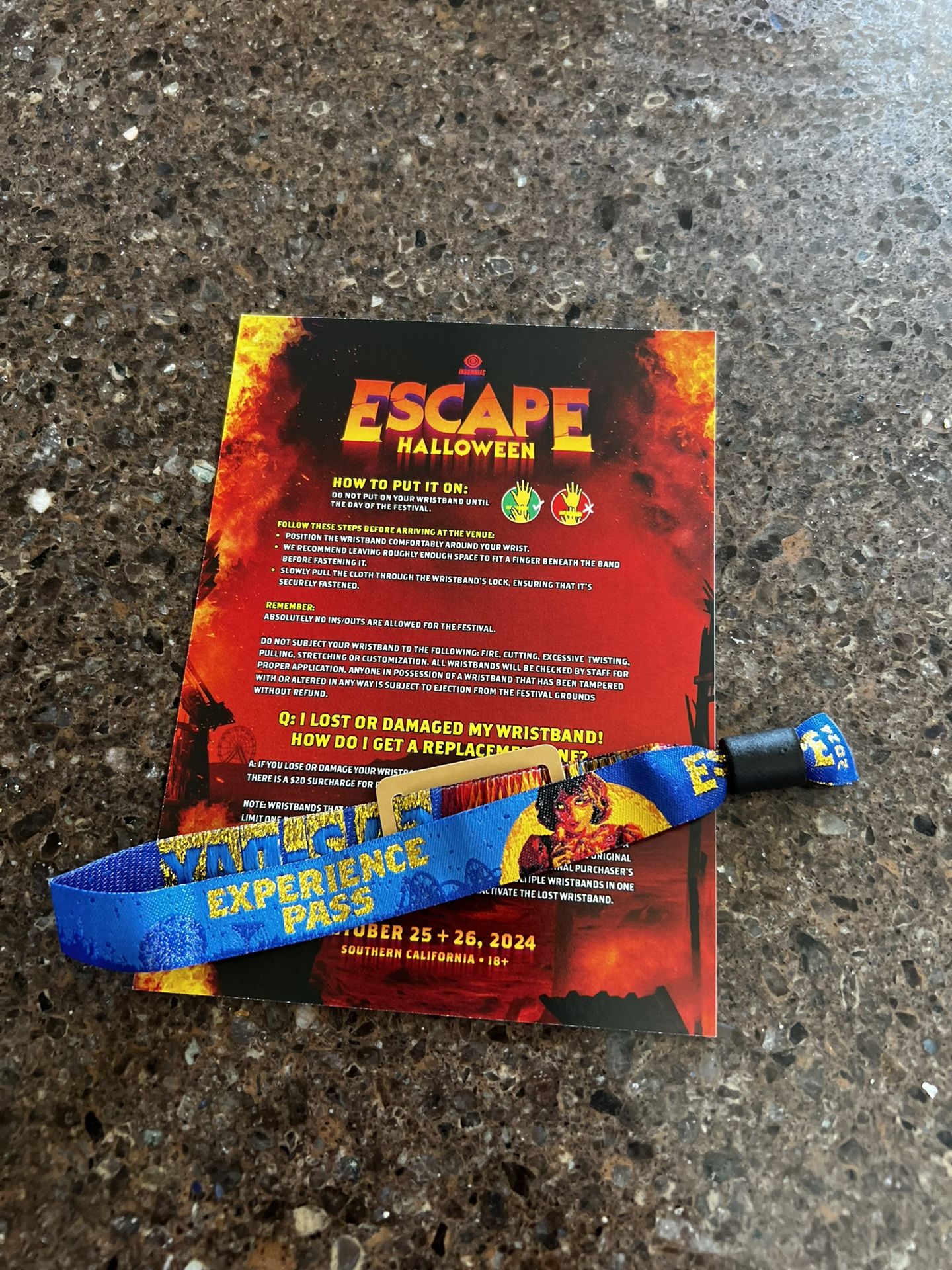 1 (2-Day) Escape Halloween Ticket