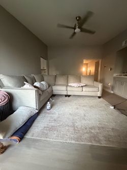Grey sectional Couch