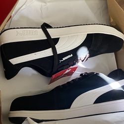 Puma Iconic Black Wide Low Comp Toe