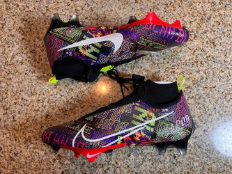 Nike Odell Beckham Jr. x Vapor Edge Pro Black Electro Purple Size 10.5