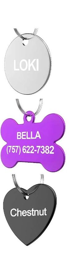 Dog Tag/Cat Tags  Personalized Engraved With Your Information 