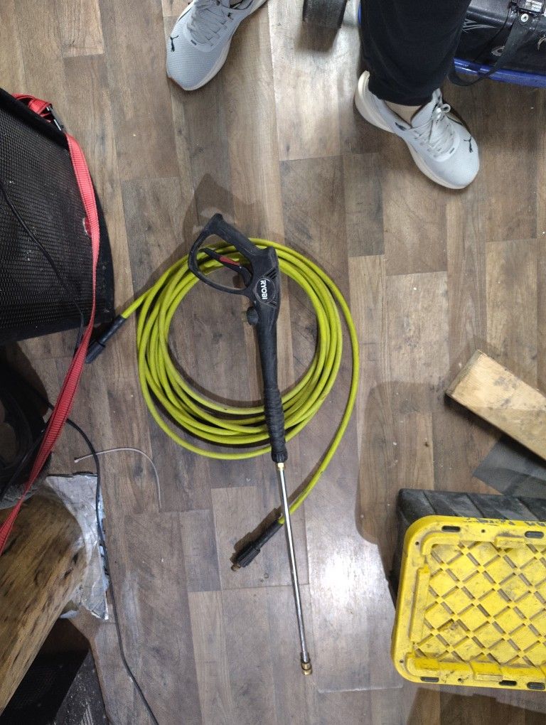 Manguera Y Pistola De Máquina De Presión