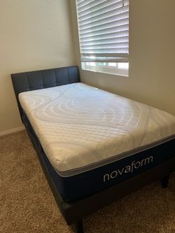 Free twin bed and mattress