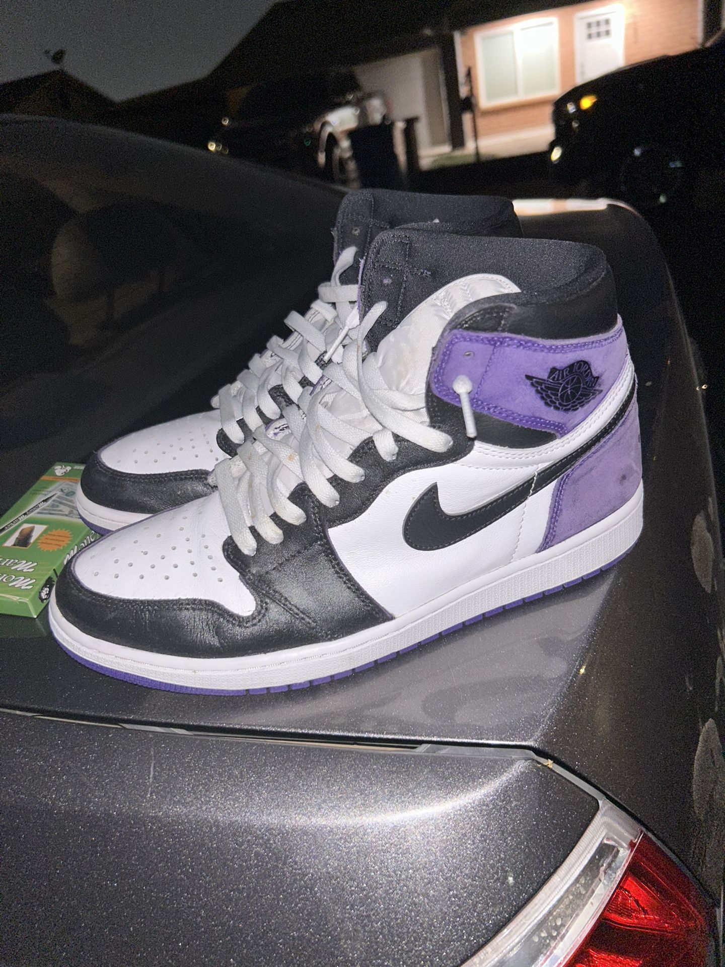 Air Jordan 1 Retro High OG GS Court Purple