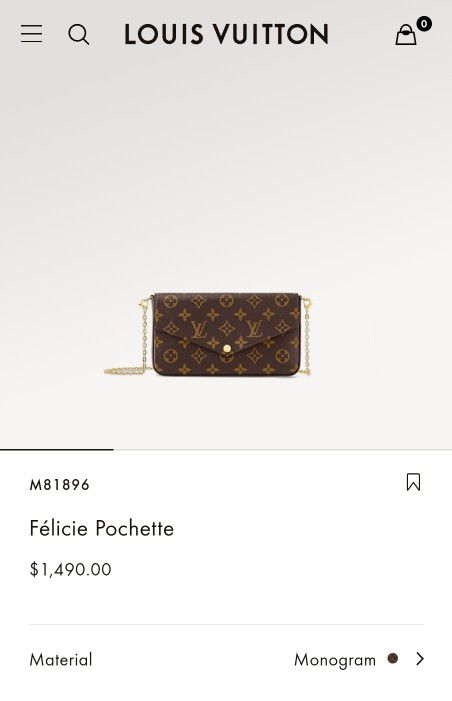 Felicie Pochette Louis Vuitton Purse for Sale in Huntington Park, CA -  OfferUp