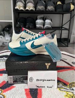Nike Kobe 5 Protro "Caitlin Clark Coconut Milk Spruce”
