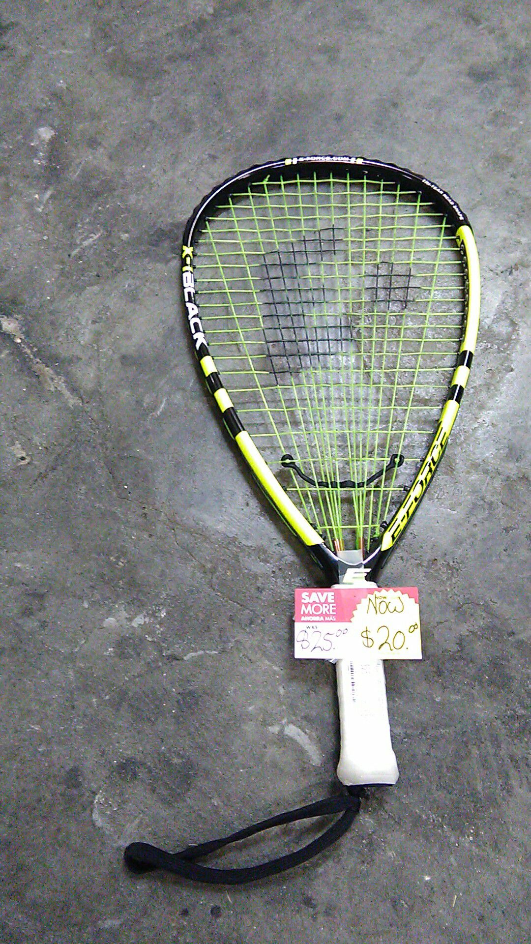 E force tennis racket