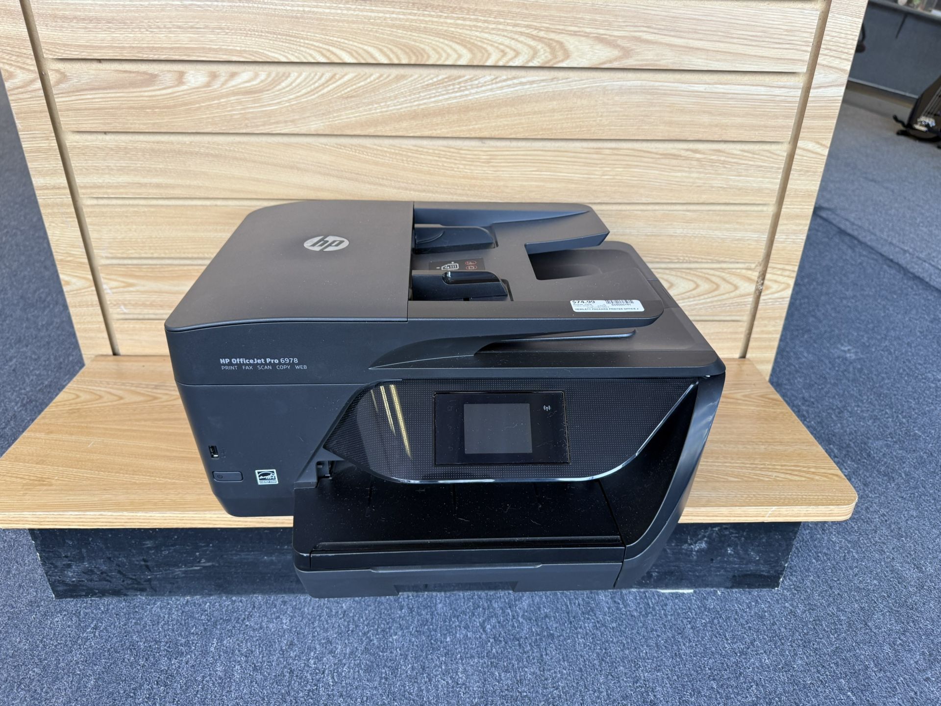 HP OfficeJet Pro 6978 Color Inkjet Wireless All-In-One printer