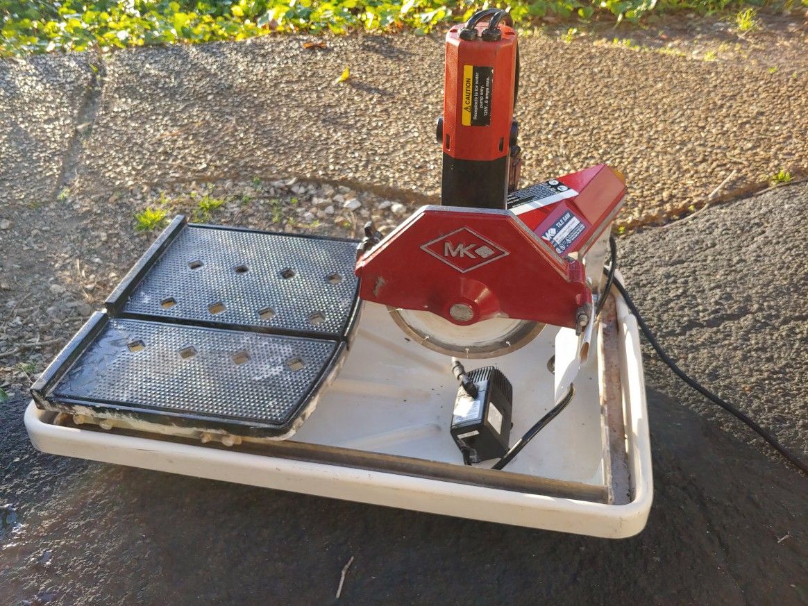 MK 470 Tile Saw 7" Blade for Sale in Cleveland, TN OfferUp