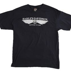 Harley Davidson Cancun Mexico Vintage T-Shirt | Size Large, Black