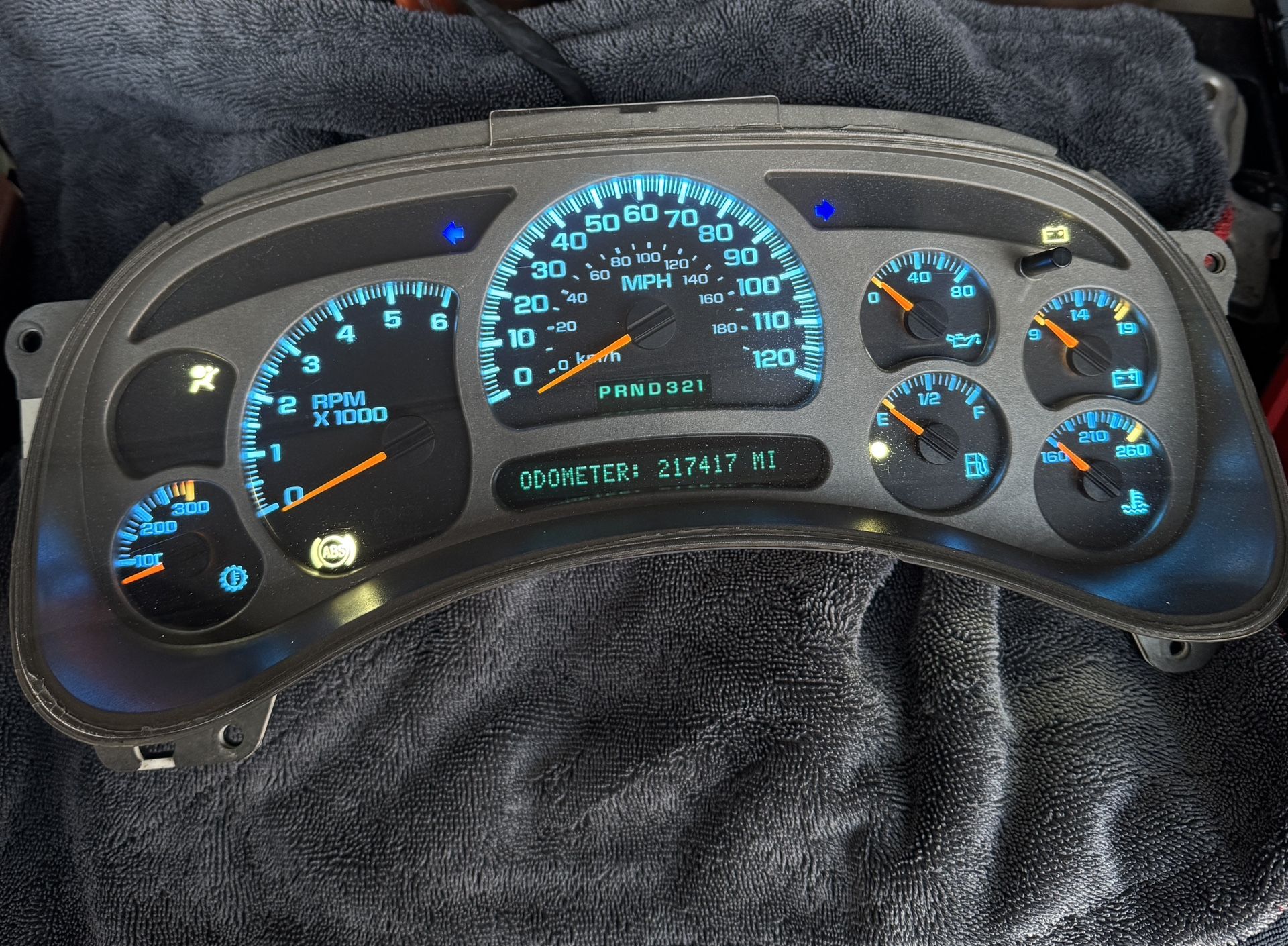 Please Read Description. Denali Gauge Cluster