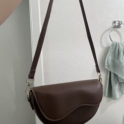 Brown Shoulder Bag