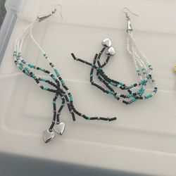 Beaded Dangle Earrings