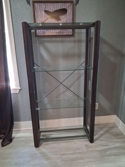 Glass shelves