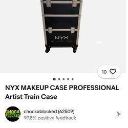 NYX Professional Makeup Artist Train Case