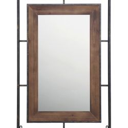 Brand New Metal Framed Rustic Wall Mirror 24x36”