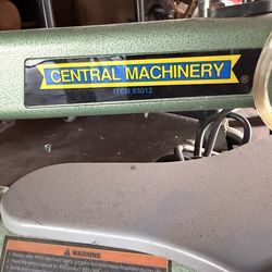Central machinery Scroll saw