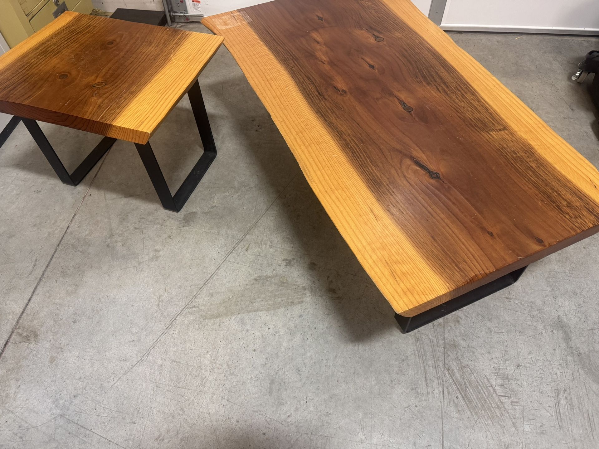 Wooden Table And Coffee Table
