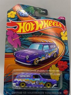 Hot Wheels 2024 Spring Custom ’69 Volkswagen Squareback 5/5 HVX24 VW Purple