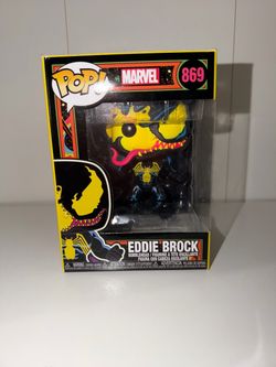 Funko Pop Marvel Eddie Brock #869 Blacklight