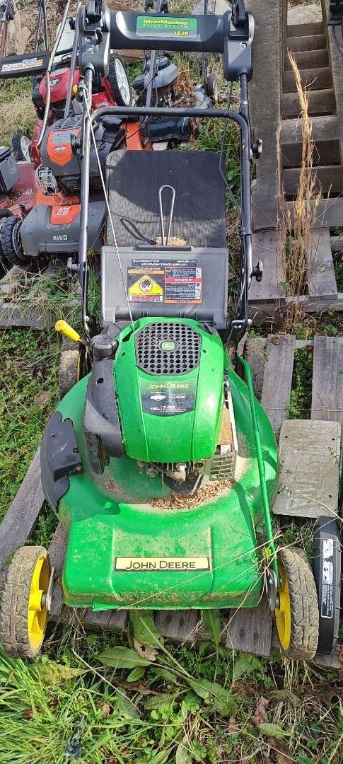 Lawn Mower, RR, John Deere, Model JS36, 21 1/2” Blade, Parts Only, Nr 5