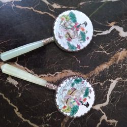 Vintage Rare Mirrors And Trinket Boxes