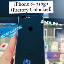 iPhone 8 Plus 256gb Space Gray (Factory Unlocked) **GREAT CONDITION**