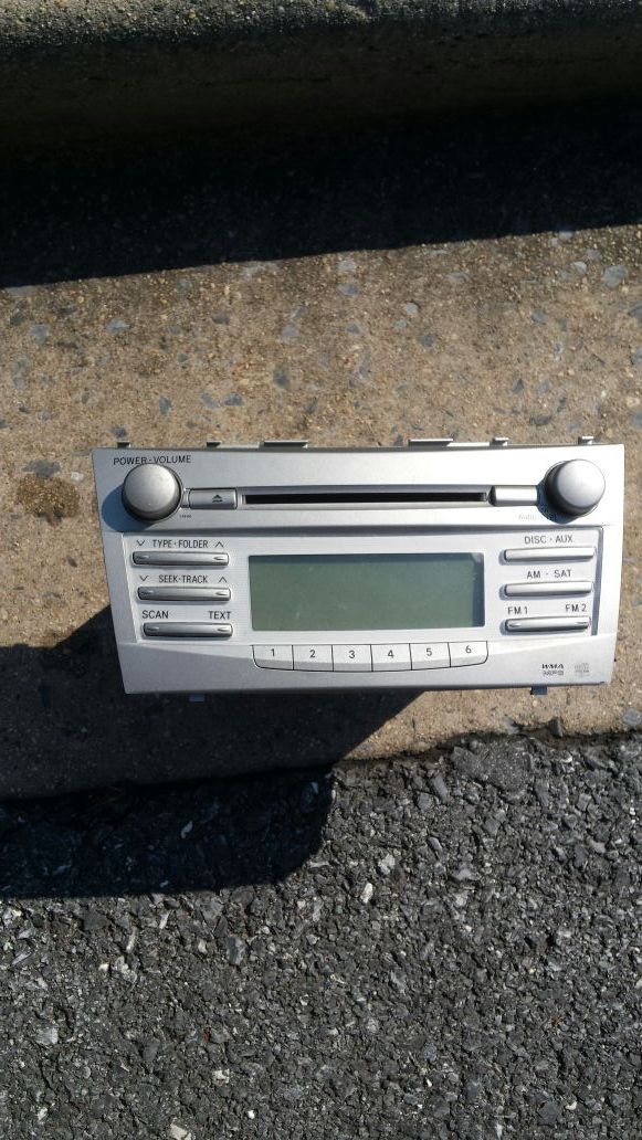 Original Toyota Camry stereo 2007-2011