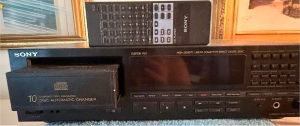 Sony 10-Disc CD Automatic Changer with Remote