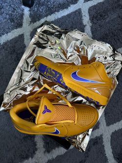 Nike Kobe 4 Draft Day Lakers Size 11 DS