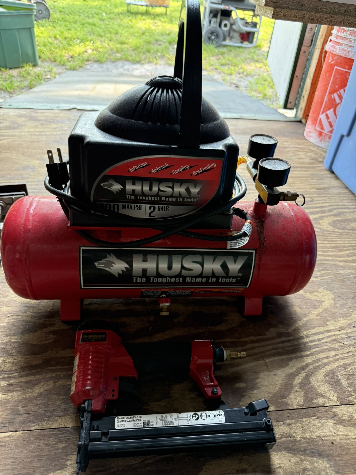 Air Compressor Husky