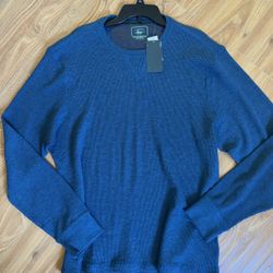 Bass XXL Blue Green Long Sleeve Thermal Like Shirt Men’sTop