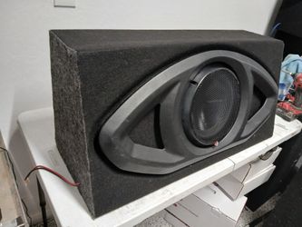 10" Rockford Fosgate T1 Subwoofer In Custom Enclosure 
